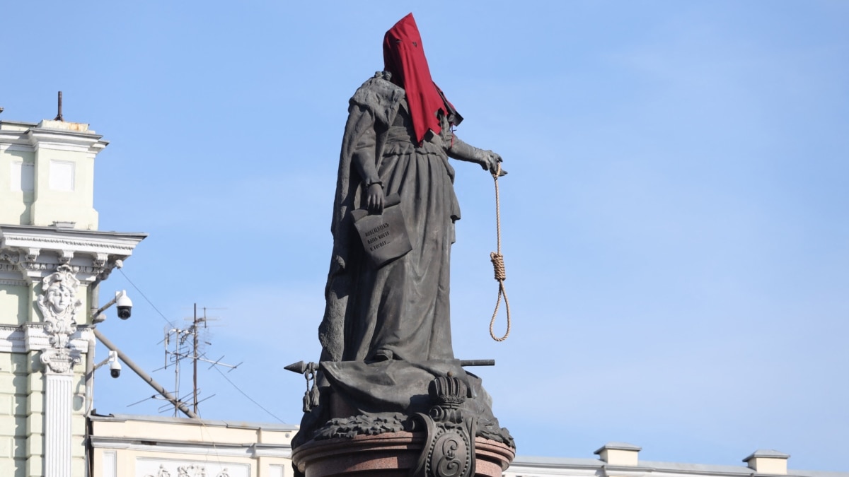 У Мінкульті відреагували на рішення одеситів про демонтаж пам’ятника Катерині ІІ