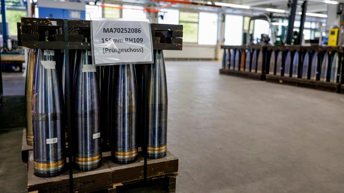 Німецька Rheinmetall планує виробляти боєприпаси в Україні