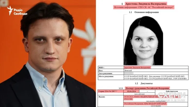 Суддя Арестова судиться з журналістом через російський паспорт