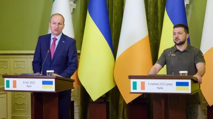 Зеленський зустрівся з прем’єром Ірландії під час поїздки до США