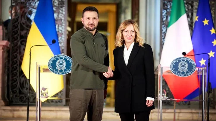 Зеленський і Мелоні обговорили підтримку України перед самітом у Британії