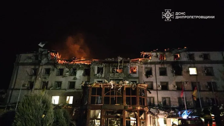 Троє загиблих та понад 30 поранених у Кривому Розі внаслідок атаки