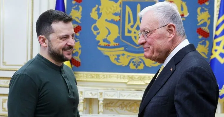 Кіт Келлог пропонує поділ України на три сектори для миру