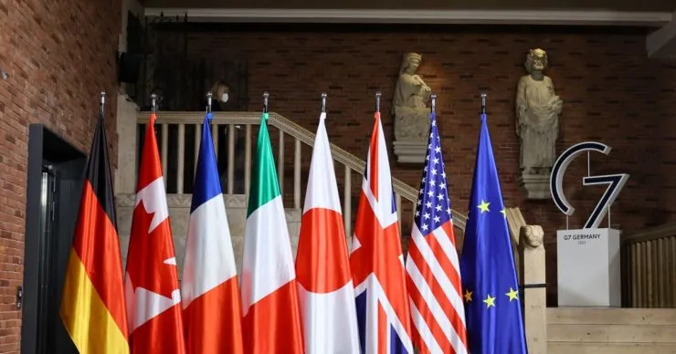 Міністри G7 посилять тиск на росію у разі відсутності припинення вогню в Україні