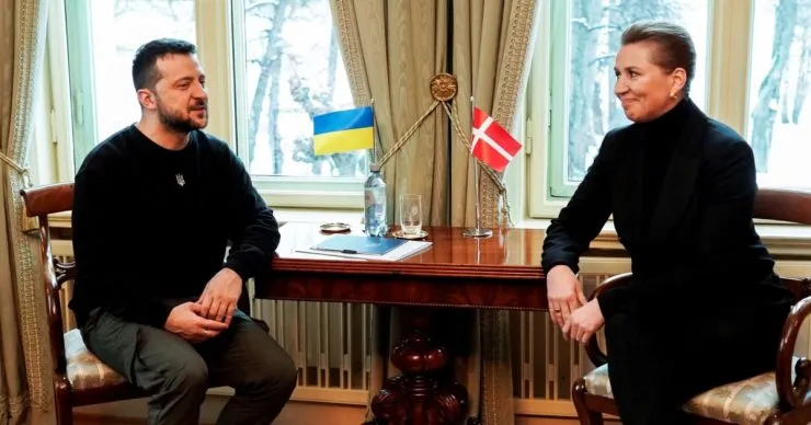 Зеленський та прем’єрка Данії обговорили переговори про євроінтеграцію України