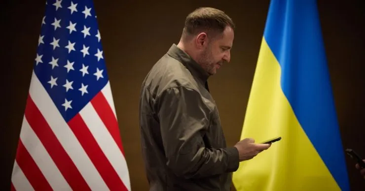 Єрмак узгодив із європейськими радниками підготовку історичної угоди Україна-США