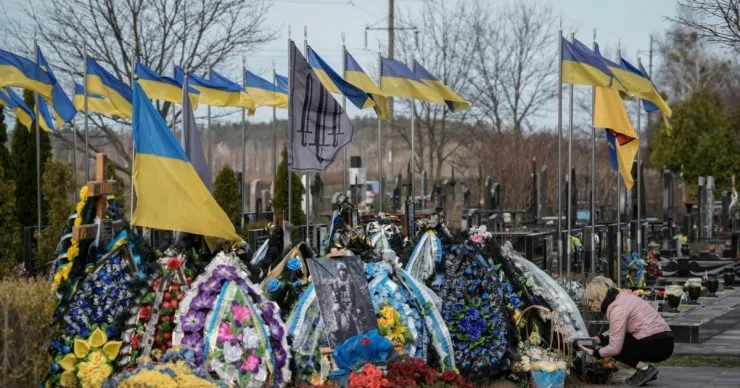 У Бучі щоденно перекриватимуть рух на перехресті під час загальнонаціональної хвилини мовчання