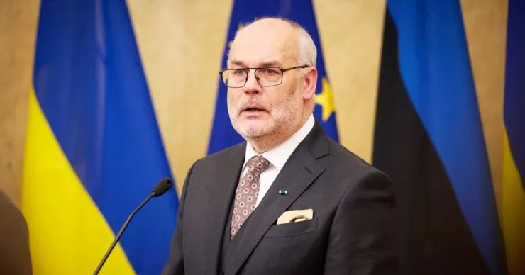 Президент Естонії закликав до рішучості у невизнанні окупації Криму росією