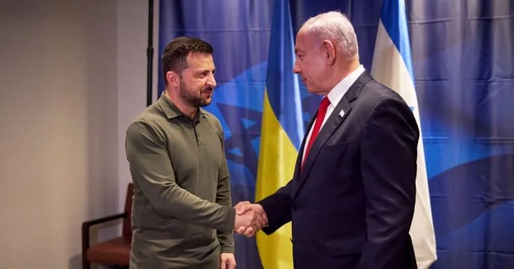 Зеленський готовий до діалогу з Нетаньягу про протидію іранським дронам