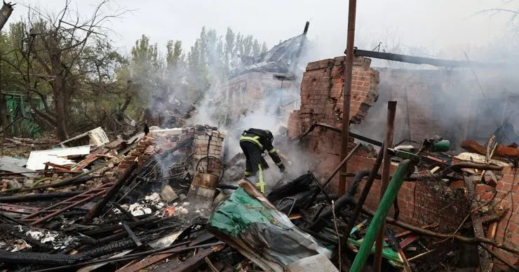 Авіаудар по Слов’янську: двоє загиблих, 11 поранених