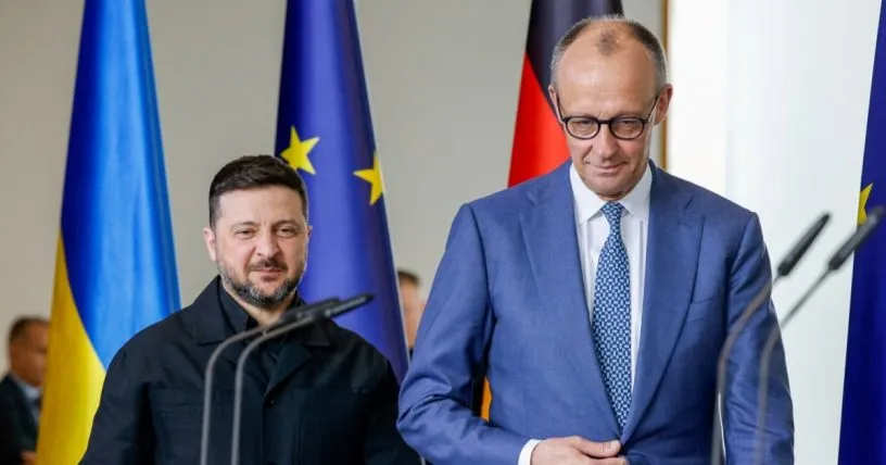Єврокомісія підтвердила отримання листа Мерца про членство України в ЄС