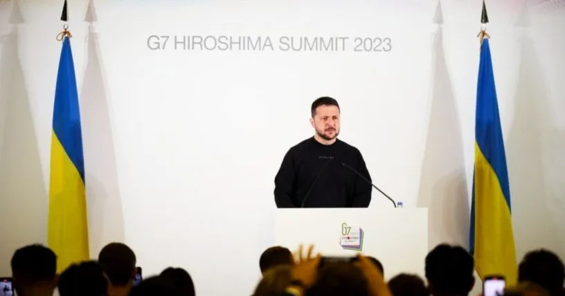 Зеленський відвідає саміт G7 у Франції наприкінці місяця